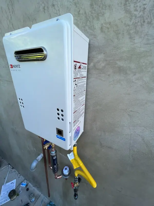 Tankless water heater installation for Blaziers Corner homes